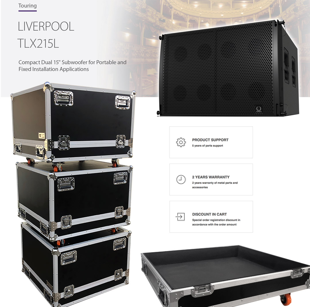 LIVERPOOL TLX215L Flight Case