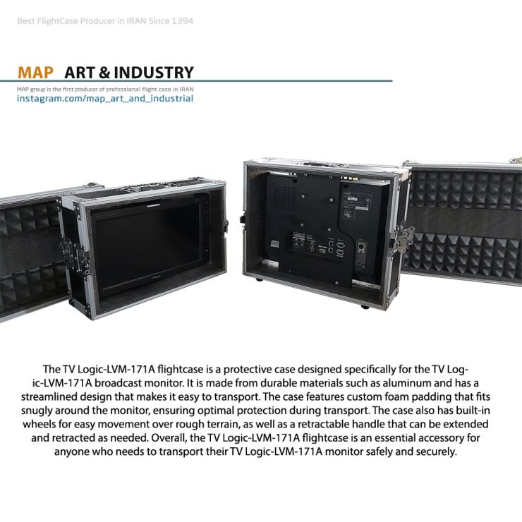 TV Logic-LVM-171A Flightcase