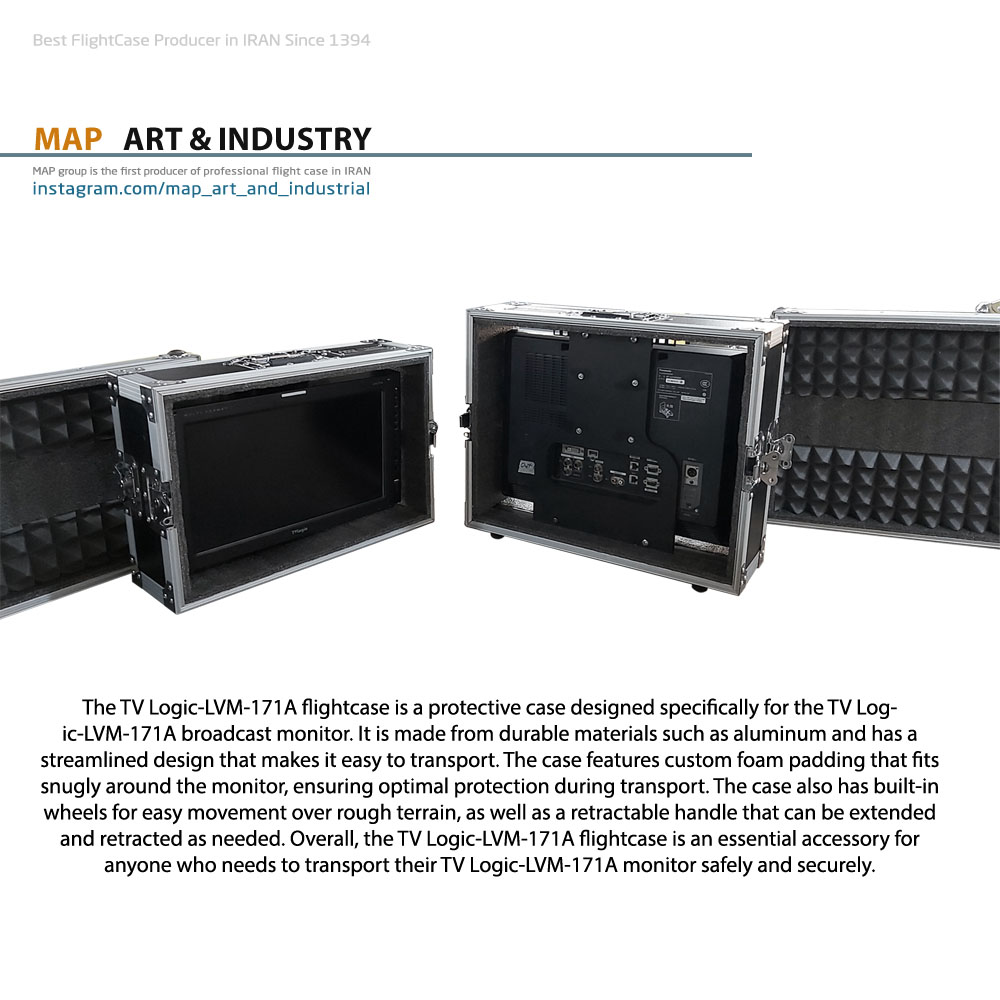 TV Logic-LVM-171A Flightcase